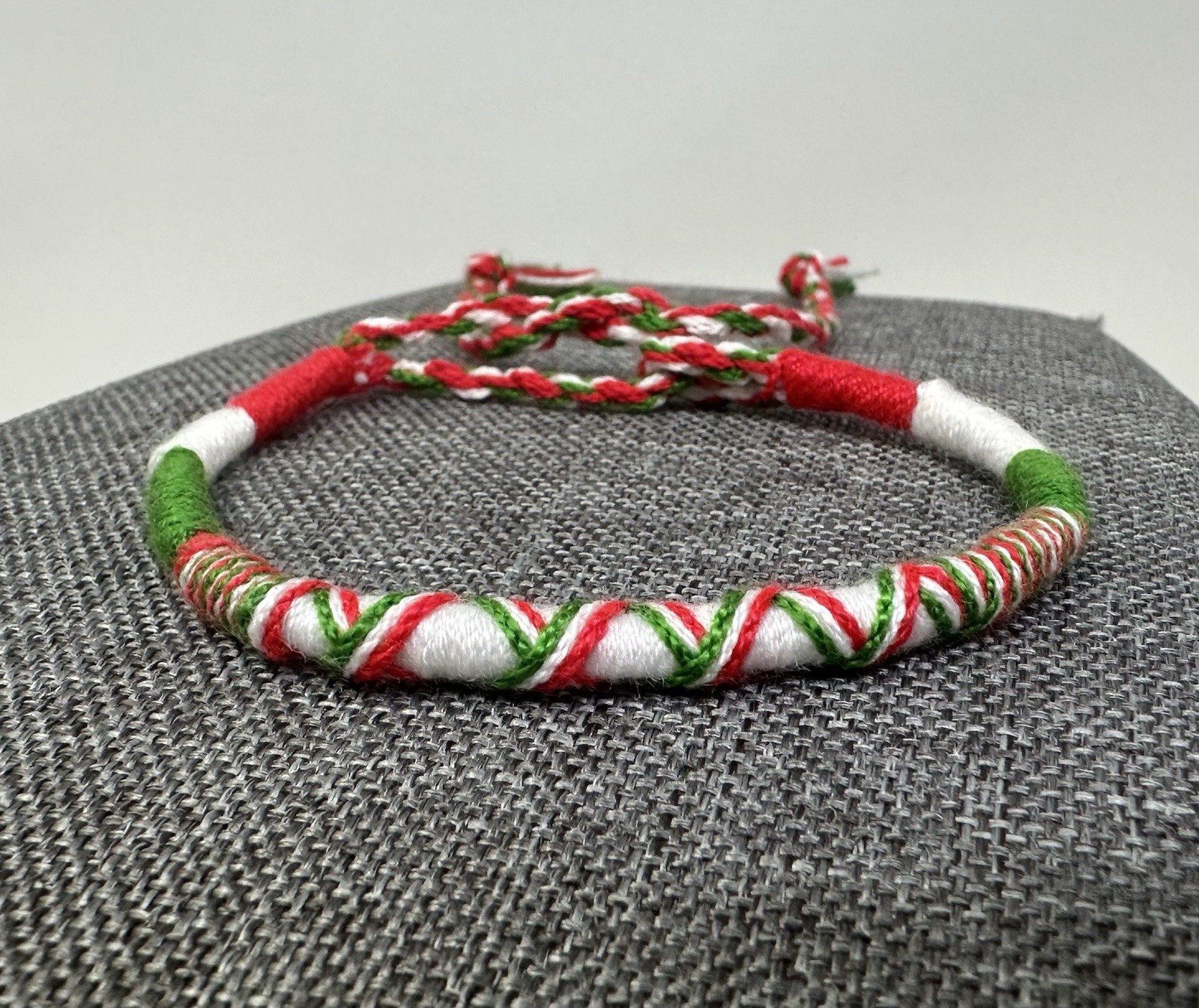 Italian Flag Braided Bracelet – Handmade Unisex Adjustable Italy Colors Jewelry