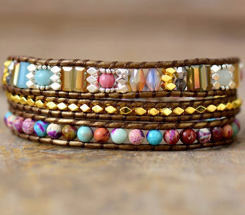 Imperial Heart Protection Wrap Bracelet Mother Daughter Gift For HER
