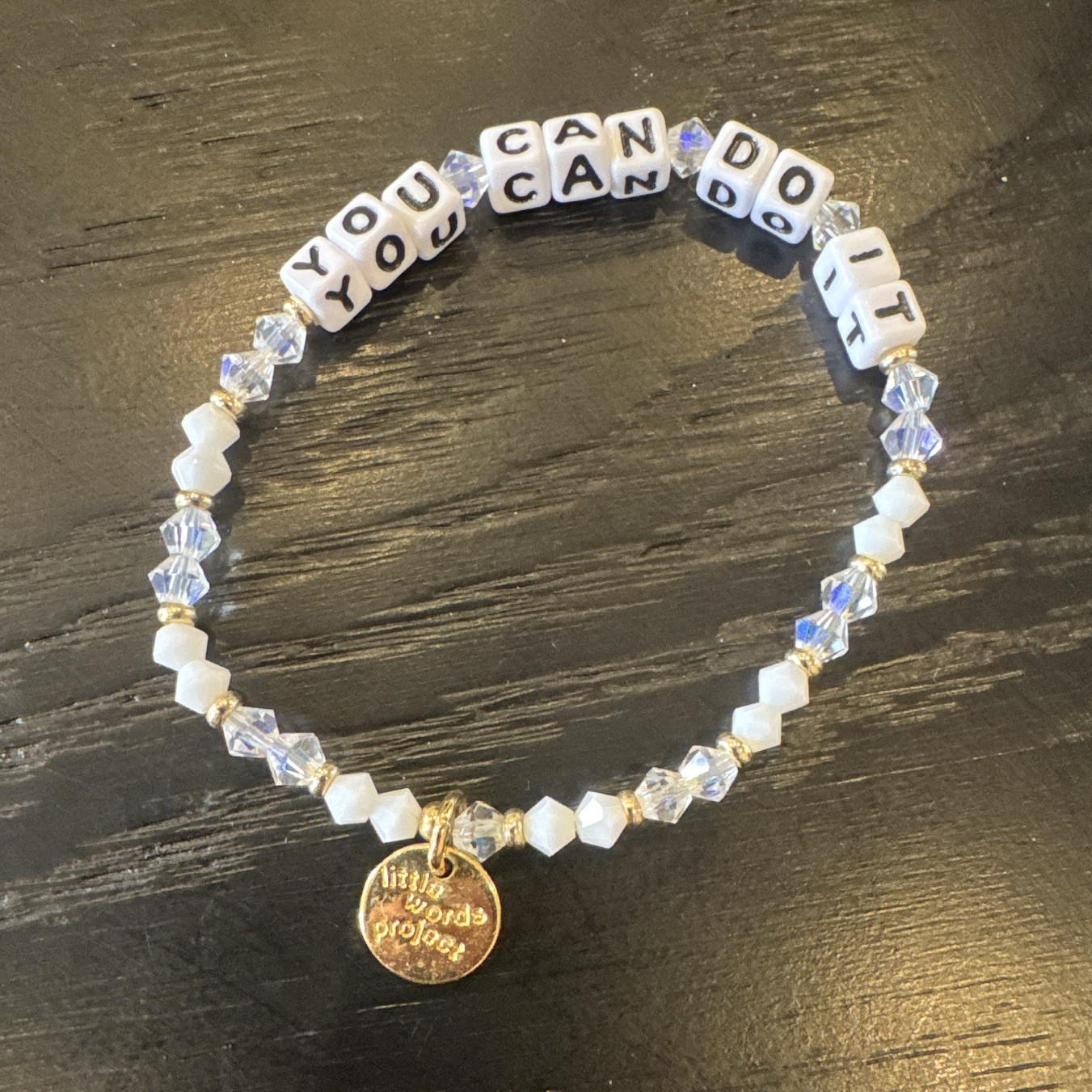 Little Words Project “YOU CAN DO IT” S/M bracelet Dangle Charm Small
