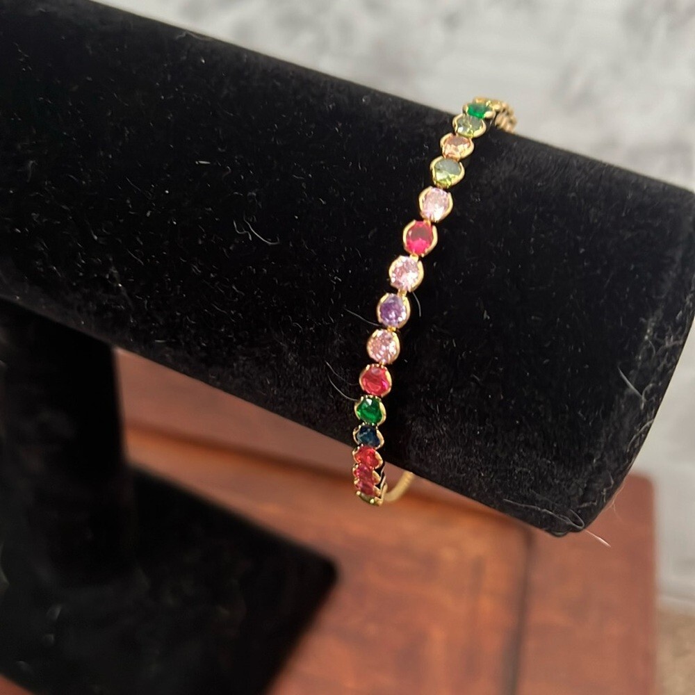 Birthstone Bracelet – Adjustable Nickel Free NWT