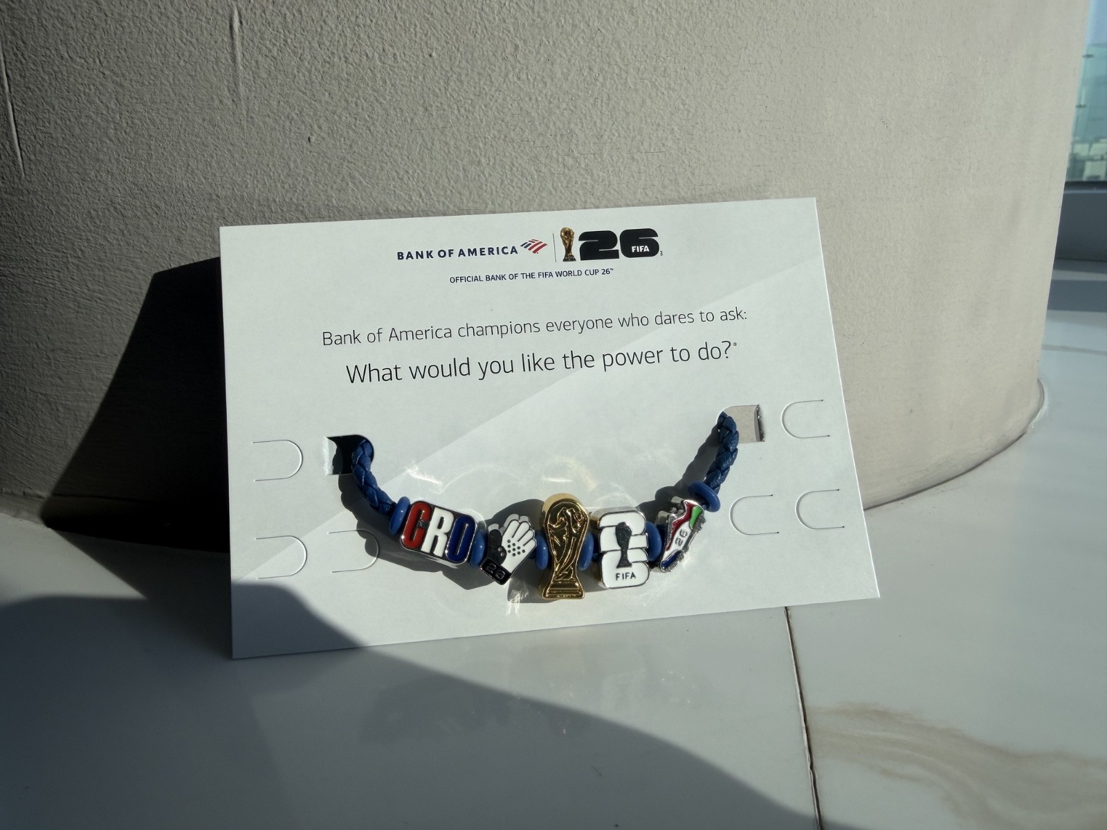 FIFA 2026 World Cup Bracelet Game Day Charms – CROATIA – Collectible