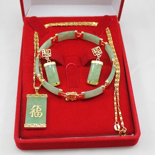 Without Box Pendant Necklace Bracelet Bange Link Dangle Earrings Jewelry Gift