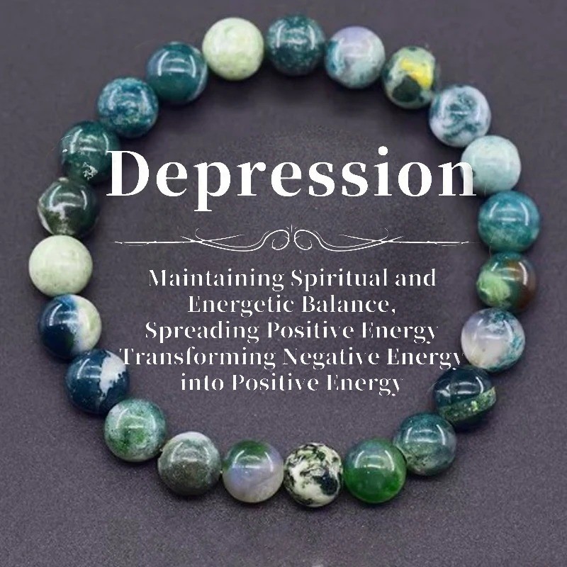 Chakra Bracelet Natural Healing Anxiety Gem Stone Reiki Jewellery