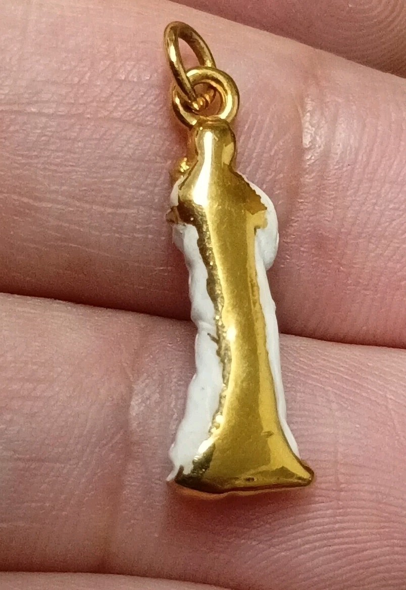 Bradford Exchange 18ct Gold Bonded Charm – Mother & Child